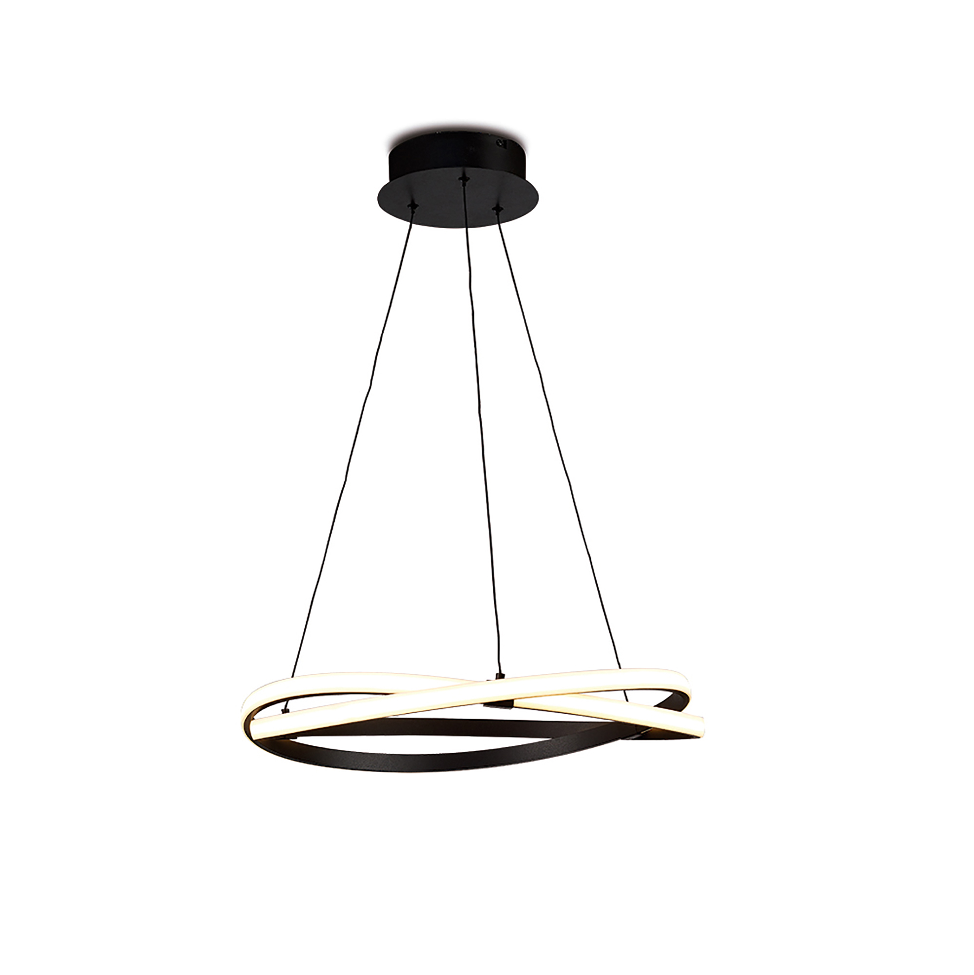 Infinity Brown Oxide Ceiling Lights Mantra Ring Pendants
